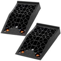 Rampa de serviço de carro OULEME Low Profile, pacote com 2 unidades, capacidade de 6 toneladas Rampa de serviço de carro OULEME Low Profile, pacote com 2 unidades, capacidade de 6 toneladas