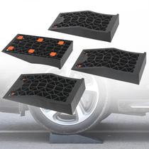 Rampa de serviço de carro OULEME Low Profile, pacote com 4 unidades, capacidade de 6 toneladas Rampa de serviço de carro OULEME Low Profile, pacote com 4 unidades, capacidade de 6 toneladas