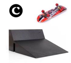 Rampa Deck Obstáculo Radical Skate Dedo Fingerboard Piper C