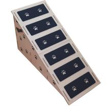 Rampa Escada Pet Em Mdf 40 Cm para Sofá Cama animais pequenos Rampa Escada Pet Em Mdf 40 Cm para Sofá Cama animais pequenos