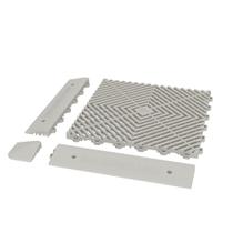 Rampa femea fixação/acabamento deck/piso modular branco Rampa femea fixação/acabamento deck/piso modular branco