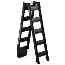 Rampa Híbrida Dobrável DRC em Alumínio e Nylon 210cm Rampa Híbrida Dobrável DRC em Alumínio e Nylon 210cm
