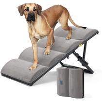 Rampa para Cachorro Veehoo Ajustável Dobrável 30cm-51cm Suporta 68kg Rampa para Cachorro Veehoo Ajustável Dobrável 30cm-51cm Suporta 68kg