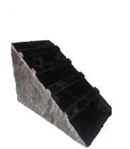 Rampa Para Cães Preto Com Cinza