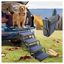 Rampa para cães SHUNLONG para carros, caminhões e SUVs, dobrável em 5 etapas