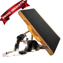 Rampa Pet Antiderrapante 4 Níveis Regulável Madeira Maciça Cachorro Cães