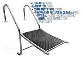 Rampa Salva Pets de Inox Para Piscinas