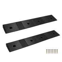 Rampa WECARLLE 4 cm de Elevação - Kit com 2 Unidades - Borracha Resistente Rampa WECARLLE 4 cm de Elevação - Kit com 2 Unidades - Borracha Resistente