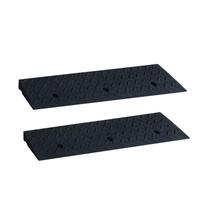 Rampa WECARLLE de 6 cm de elevação, capacidade de 3.175 kg, borracha Rampa WECARLLE de 6 cm de elevação, capacidade de 3.175 kg, borracha