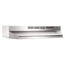 Range Hood Broan-nutone BUEZ130SS não canalizado em aço inoxidável de 30 cm