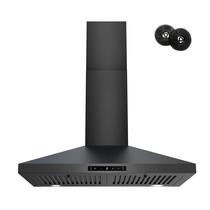 Range Hood FIREGAS Black 76cm 450m³/h Suporte de parede conduzido/sem duto Range Hood FIREGAS Black 76cm 450m³/h Suporte de parede conduzido/sem duto