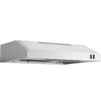 Range Hood GE Under Cabinet de 24 polegadas com ventilador de exaustão de 2 velocidades