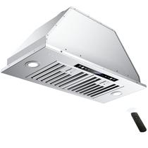 Range Hood KITCH embutido/inserido em aço inoxidável 900 CFM de 30 polegadas