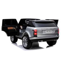 Range Rover Carro Elétrico Infantil Mini Land A Bateria Brinquedo de 2 Crianças Motorizado Cinza 24V 4x4 Range Rover Carro Elétrico Infantil Mini Land A Bateria Brinquedo de 2 Crianças Motorizado Cinza 24V 4x4