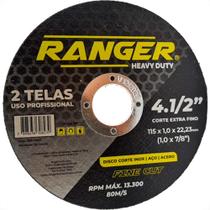 Ranger Disco Ct.Inox 4.1/2X1.0X7/8 - Kit C/10 Un