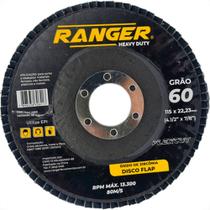 Ranger Disco Flap Zirc.4.1/2 X 60 - Kit C/10 Un Ranger Disco Flap Zirc.4.1/2 X 60 - Kit C/10 Un