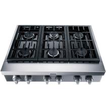 Rangetop de Embutir Brastemp Semiprofissional Gourmand 6 Bocas Inox BDR90ARNNA