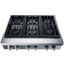 Rangetop de Embutir Semiprofissional Brastemp Gourmand 6 Bocas Inox com Chamas de Alta Potência e Simmer - BDR90AR