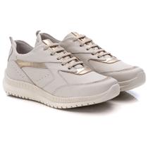 Ranster Tênis Feminino Em Couro Legítimo Conforto E Estilo Tamanho:38 BRCor:Dourado Ranster Tênis Feminino Em Couro Legítimo Conforto E Estilo Tamanho:38 BRCor:Dourado