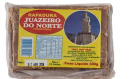 Rapadura Juazeiro do Norte Trad. Embalagem 500 gr. Rapadura Juazeiro do Norte Trad. Embalagem 500 gr.