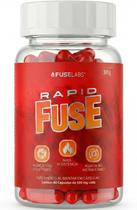 Rapid Fuse 60 Cápsulas com Cafeína, Psyllium e Picolinato de Cromo Fuselabs Suplemento para Academia e Fitness