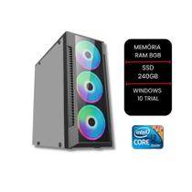 Rápido E Confiável Pc Intel Core I3, 8Gb Ram, Sd 240Gb