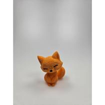 Raposa decorativa em 3d