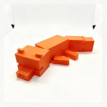 Raposa Mine Decoração Criativa e Fofa para Quarto ou Mesa Game