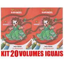 Rapunzel Livro Para Pintar Kit 20 Vols. Lembrancinha