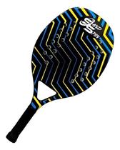 Raquete Beach Tennis Aloha Blue Full Carbon