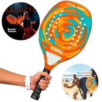 Raquete Beach Tennis + Bolsa Fibra de Carbono - Lelong