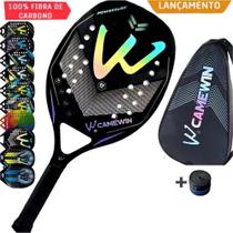 Raquete Beach Tennis Camewin 100% Carbono 3k Original