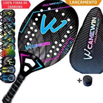 Raquete Beach Tennis Camewin 100% Carbono 3k Original