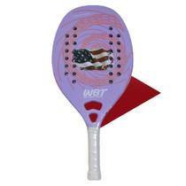 Raquete Beach Tennis Carbono 3K USA - WBT Raquete Beach Tennis Carbono 3K USA - WBT