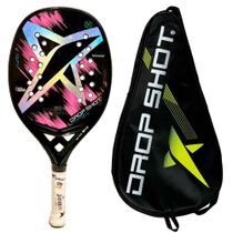 Raquete Beach Tennis Drop Shot Conqueror Soft 11 Carbono 24k