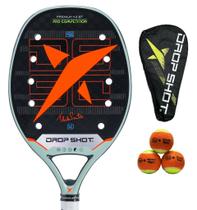Raquete Beach Tennis Drop Shot Premium 4.0 Carbono 12K Raquete Beach Tennis Drop Shot Premium 4.0 Carbono 12K