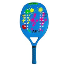 Raquete Beach Tennis Fibra De Carbono 20mm Atsoft 5.0 Athi