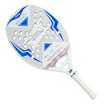 Raquete Beach Tennis Full Carbon 3k Sunnex Raptor Azul