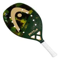 Raquete Beach Tennis Head Battle Kevlar e Carbono Camo