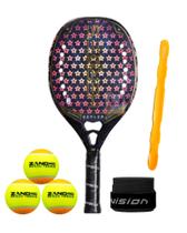 Raquete Beach Tennis Heroes Kepler 2023 - Kevlar + KIT GRÁTIS Raquete Beach Tennis Heroes Kepler 2023 - Kevlar + KIT GRÁTIS