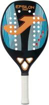 Raquete Beach Tennis Joma Epsilon 3k Pro Preto, azul Com Capa