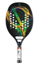 Raquete Beach Tennis Kawasaki 12K design moderno e arrojado + case + 1 grip + 1 bola