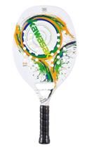 Raquete Beach Tennis Kawasaki 12K design moderno e arrojado + case + 1 grip + 1 bola