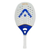 Raquete Beach Tennis Matira 1K Branca e Azul Alma Genius Raquete Beach Tennis Matira 1K Branca e Azul Alma Genius