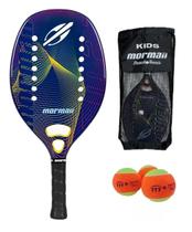 Raquete Beach Tennis Mormaii Kids Infantil Criança Raquete Beach Tennis Mormaii Kids Infantil Criança