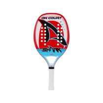 Raquete Beach Tennis On Court 2022 Shark Carbono Fibra+Capa