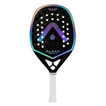 Raquete Beach Tennis Pump 18K Preta e Prata Alma Genius Raquete Beach Tennis Pump 18K Preta e Prata Alma Genius