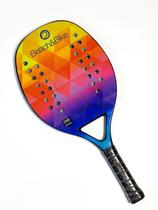 Raquete Beach Tennis Super Soft Pro Color Fibra Carbono 18k