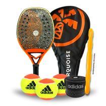 Raquete Beach Tennis Turquoise Dna2.2 100%kevlar 2022 Orange