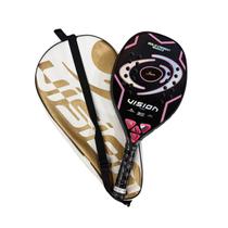 Raquete Beach Tennis Vision Gold Carbon Titanium 25 Carbono 3 k Raquete Beach Tennis Vision Gold Carbon Titanium 25 Carbono 3 k